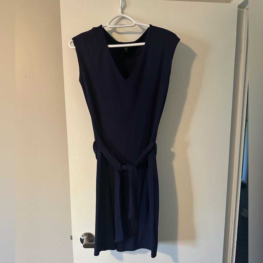 RW&CO. Navy Midi Dress